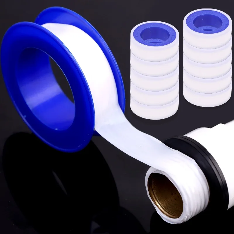 Plumbing Tape Ptfe - 5 Gulungan/Pak Pita Segel Benang Pipa