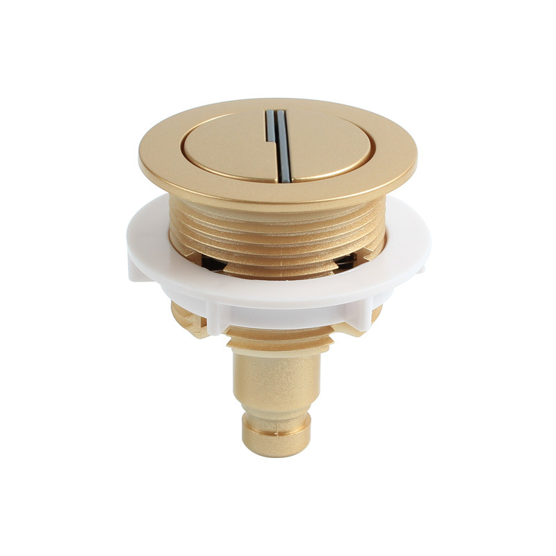 Toilet Flush Valve - Katup Siram Toilet Chrome 38mm Berlapis