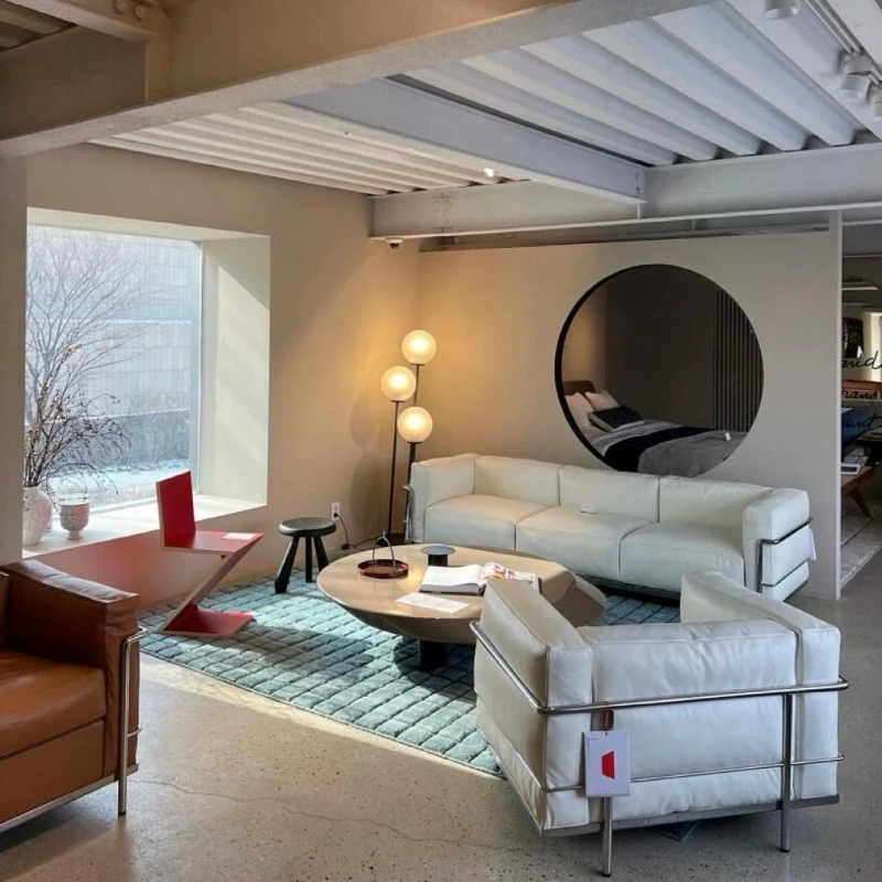 Home Improvement And Services - Sofa Kulit Mewah Hitam, Desain Italia