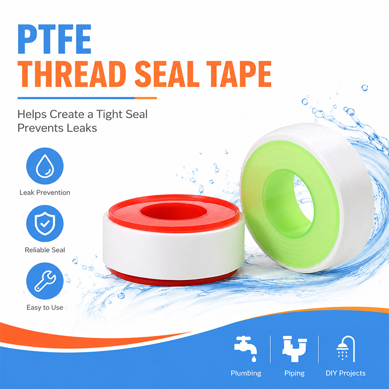 Plumbing Tape Ptfe - 5 Buah Pita Segel PTFE Panjang