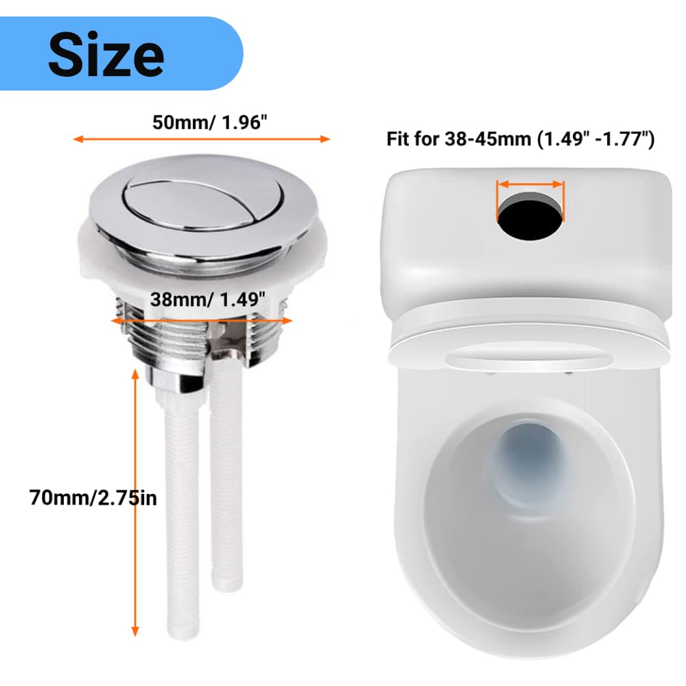 Katup Tombol Tekan Universal 3 - Toilet Flush Valve ulasan dan harga