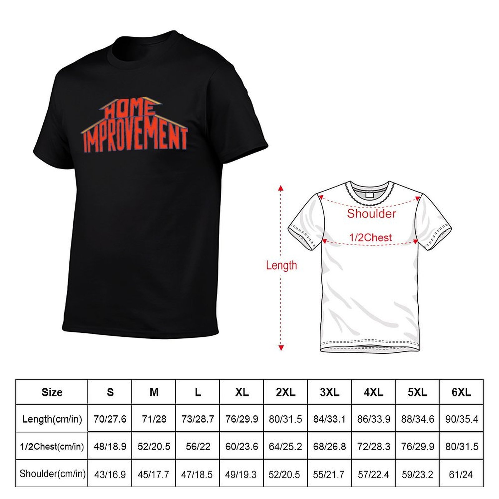 Kaos Logo Perbaikan Rumah Gaya - Home Improvement Logo ulasan dan harga