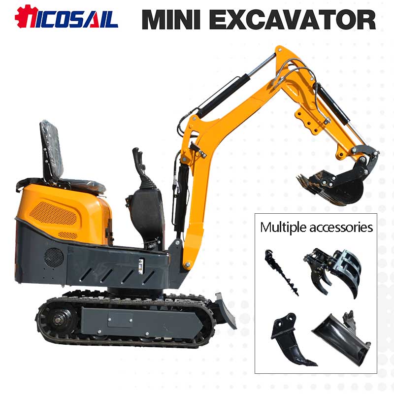 Excavator Mini 1,2 Ton CE Euro - Home Improvement Retailers ulasan dan harga