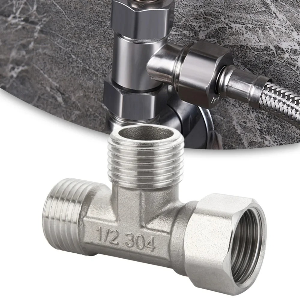 Katup Pengalih Adaptor T Baja  - Toilet Flush Valve ulasan dan harga