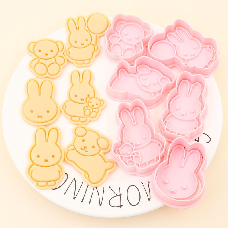 Cetakan Kue Seri Miffy Kartun  - Home Improvement Diy ulasan dan harga