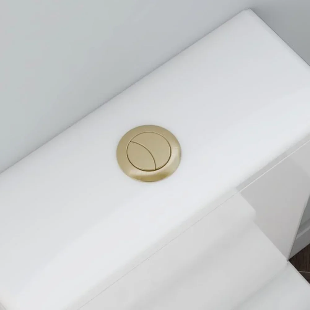 1 buah 38mm Brushed kuningan e - Toilet Flush Valve ulasan dan harga