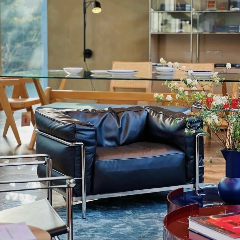 Sofa Kulit Mewah Hitam, Desain - Home Improvement And Services ulasan dan harga