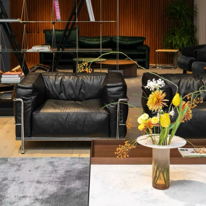 # Sofa Kulit Mewah Hitam, Desa - Home Improvement And Services ulasan dan harga