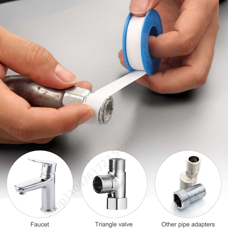 1/5Pcs Pita Pipa Air PTFE Pita - Plumbing Tape Ptfe ulasan dan harga