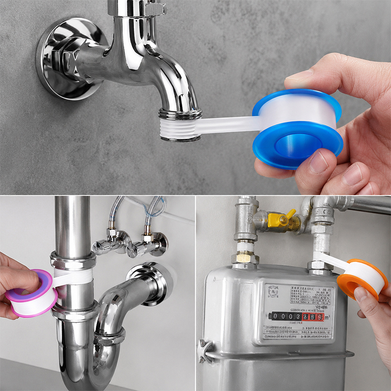 5 Buah Pita Segel PTFE Panjang - Plumbing Tape Ptfe ulasan dan harga