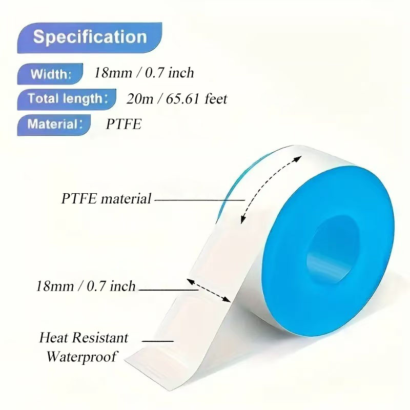 2/5 Buah 17Mm X 20M Benang Pen - Plumbing Tape Ptfe ulasan dan harga