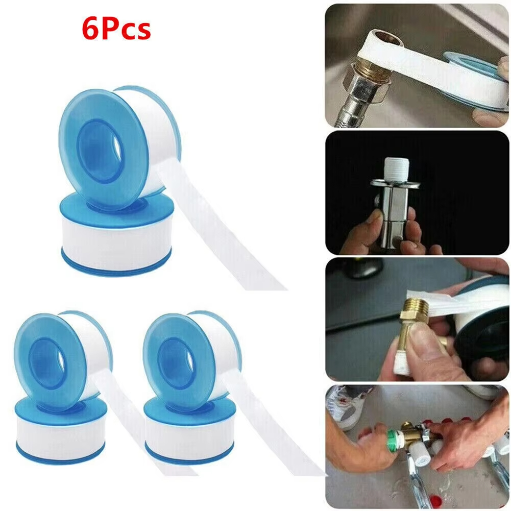 6 Buah Pita Penyegel Berulir P - Plumbing Tape Ptfe ulasan dan harga
